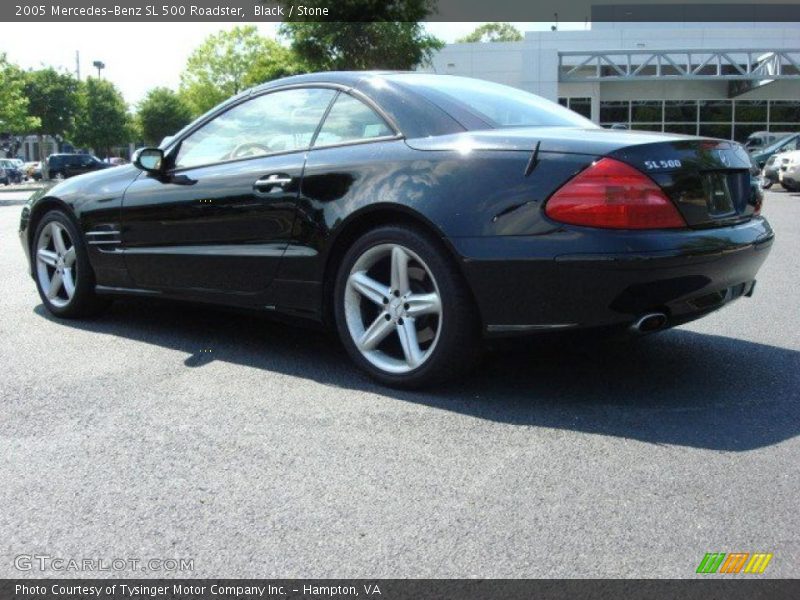 Black / Stone 2005 Mercedes-Benz SL 500 Roadster