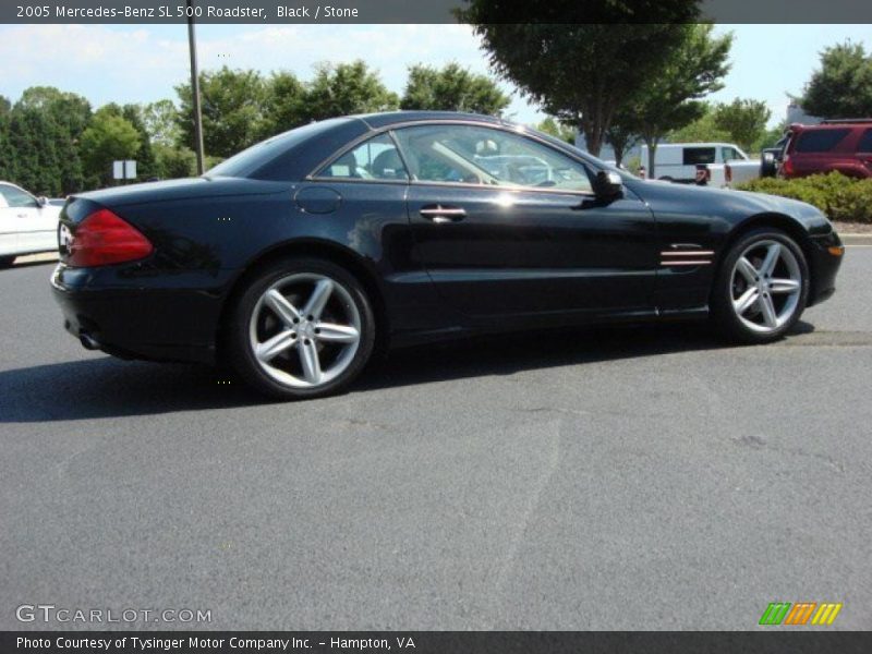Black / Stone 2005 Mercedes-Benz SL 500 Roadster