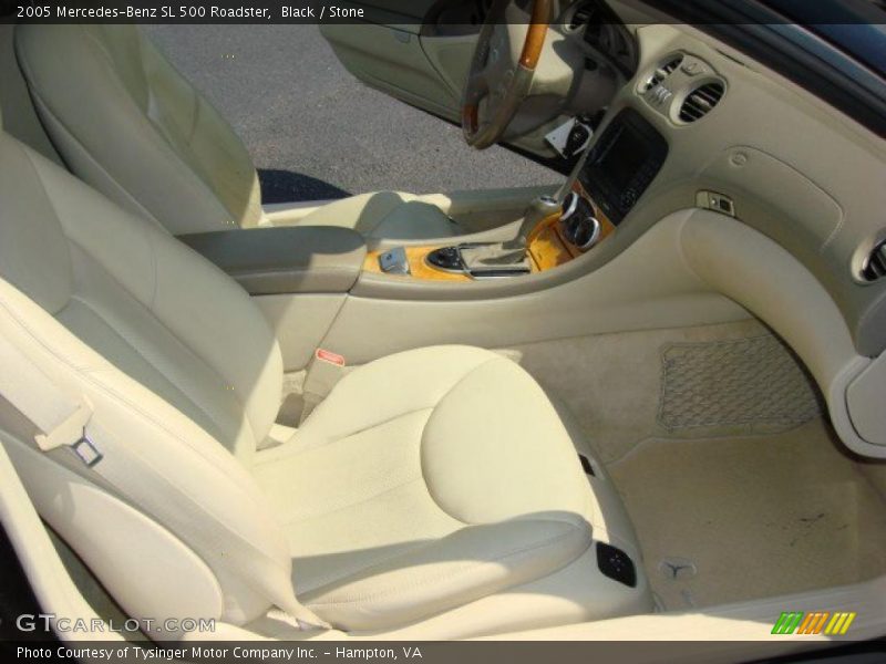 Black / Stone 2005 Mercedes-Benz SL 500 Roadster