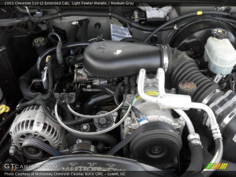  2001 S10 LS Extended Cab Engine - 4.3 Liter OHV 12-Valve Vortec V6