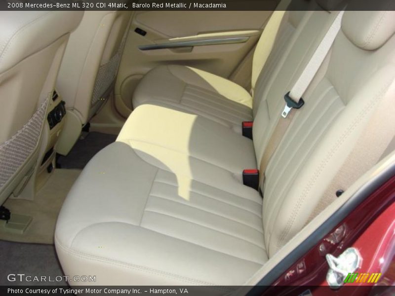Barolo Red Metallic / Macadamia 2008 Mercedes-Benz ML 320 CDI 4Matic