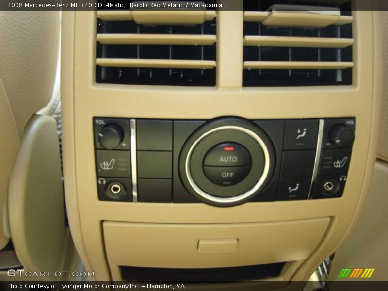 Barolo Red Metallic / Macadamia 2008 Mercedes-Benz ML 320 CDI 4Matic