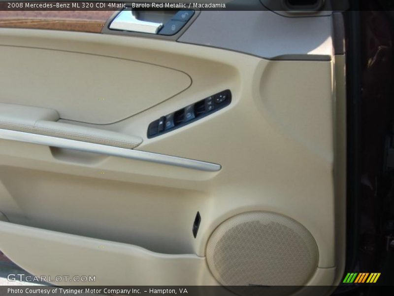 Barolo Red Metallic / Macadamia 2008 Mercedes-Benz ML 320 CDI 4Matic
