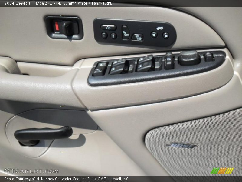 Summit White / Tan/Neutral 2004 Chevrolet Tahoe Z71 4x4