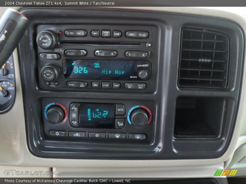 Summit White / Tan/Neutral 2004 Chevrolet Tahoe Z71 4x4