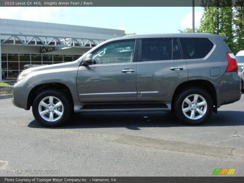 Knights Armor Pearl / Black 2010 Lexus GX 460