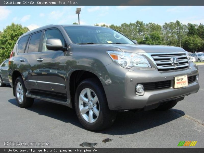 Knights Armor Pearl / Black 2010 Lexus GX 460