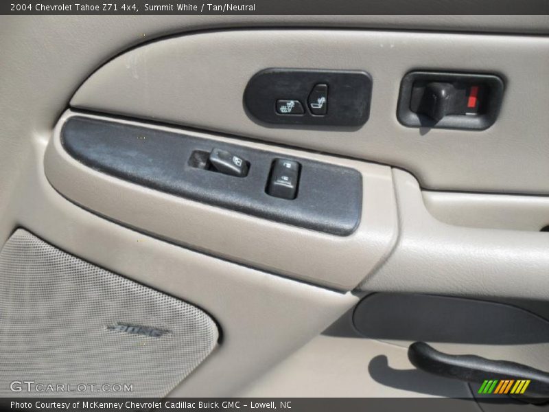 Summit White / Tan/Neutral 2004 Chevrolet Tahoe Z71 4x4