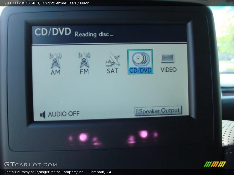 Knights Armor Pearl / Black 2010 Lexus GX 460