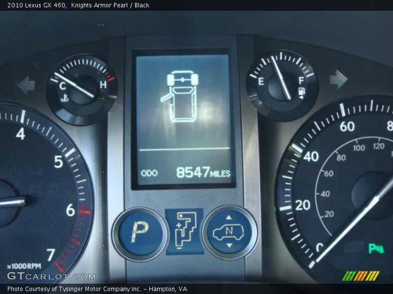 Knights Armor Pearl / Black 2010 Lexus GX 460