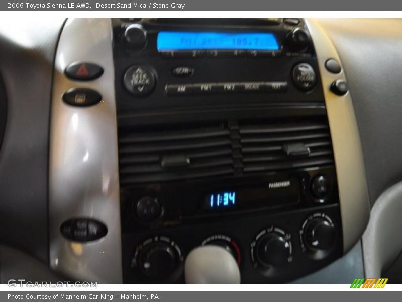 Desert Sand Mica / Stone Gray 2006 Toyota Sienna LE AWD
