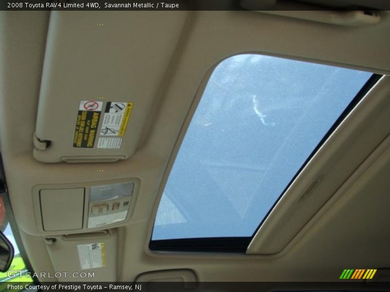 Savannah Metallic / Taupe 2008 Toyota RAV4 Limited 4WD