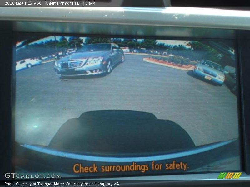 Knights Armor Pearl / Black 2010 Lexus GX 460