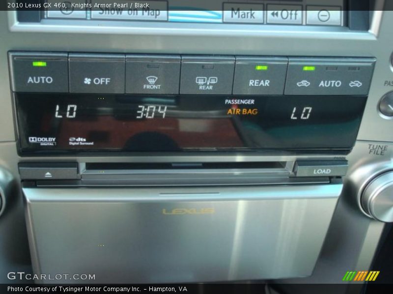 Knights Armor Pearl / Black 2010 Lexus GX 460