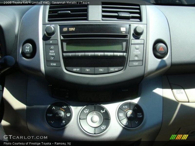 Savannah Metallic / Taupe 2008 Toyota RAV4 Limited 4WD