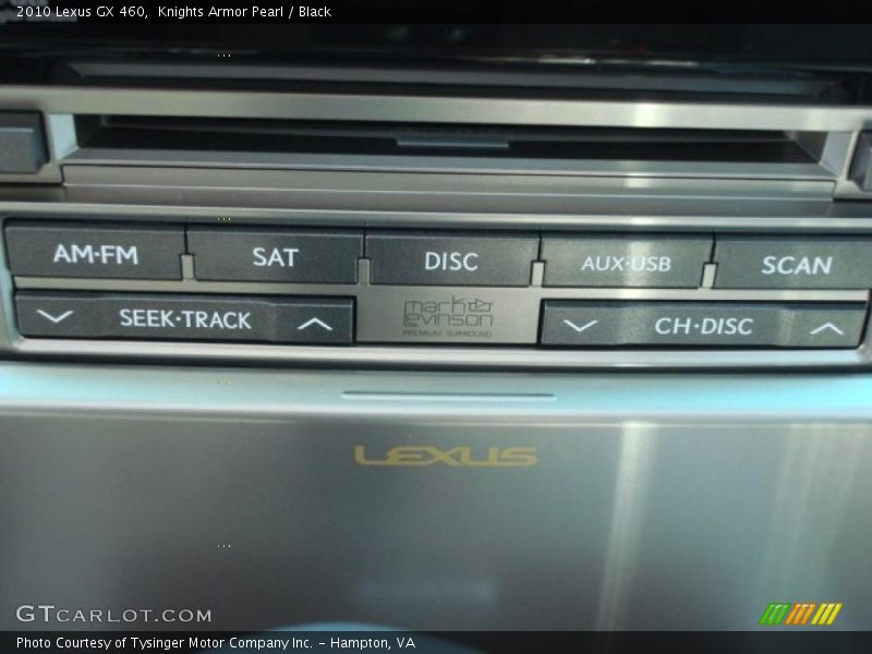 Knights Armor Pearl / Black 2010 Lexus GX 460