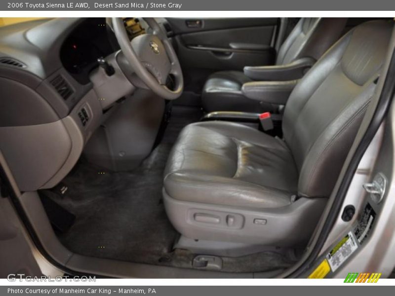 Desert Sand Mica / Stone Gray 2006 Toyota Sienna LE AWD