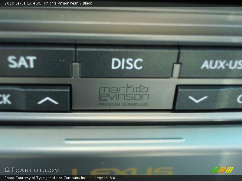 Knights Armor Pearl / Black 2010 Lexus GX 460