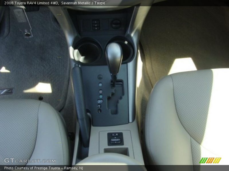 Savannah Metallic / Taupe 2008 Toyota RAV4 Limited 4WD