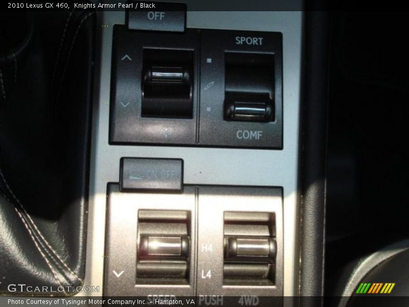 Knights Armor Pearl / Black 2010 Lexus GX 460