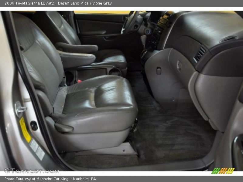 Desert Sand Mica / Stone Gray 2006 Toyota Sienna LE AWD