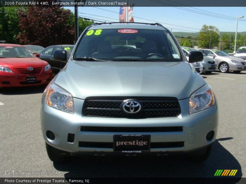 Everglade Metallic / Dark Charcoal/Taupe 2008 Toyota RAV4 4WD