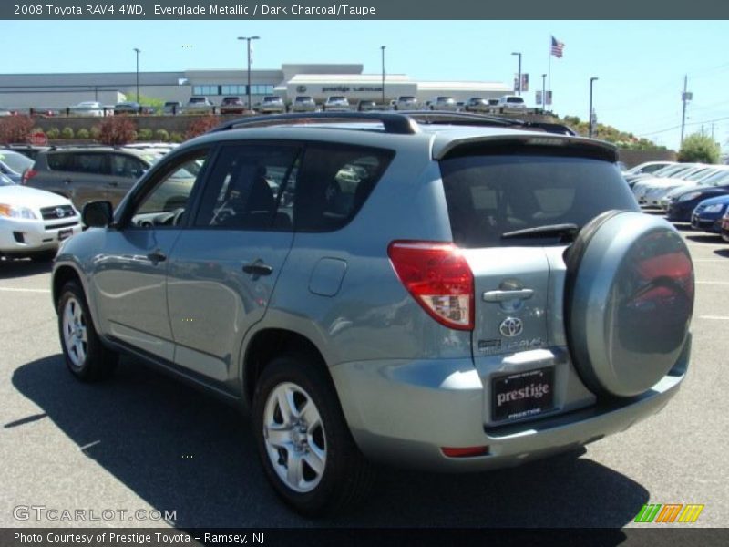 Everglade Metallic / Dark Charcoal/Taupe 2008 Toyota RAV4 4WD