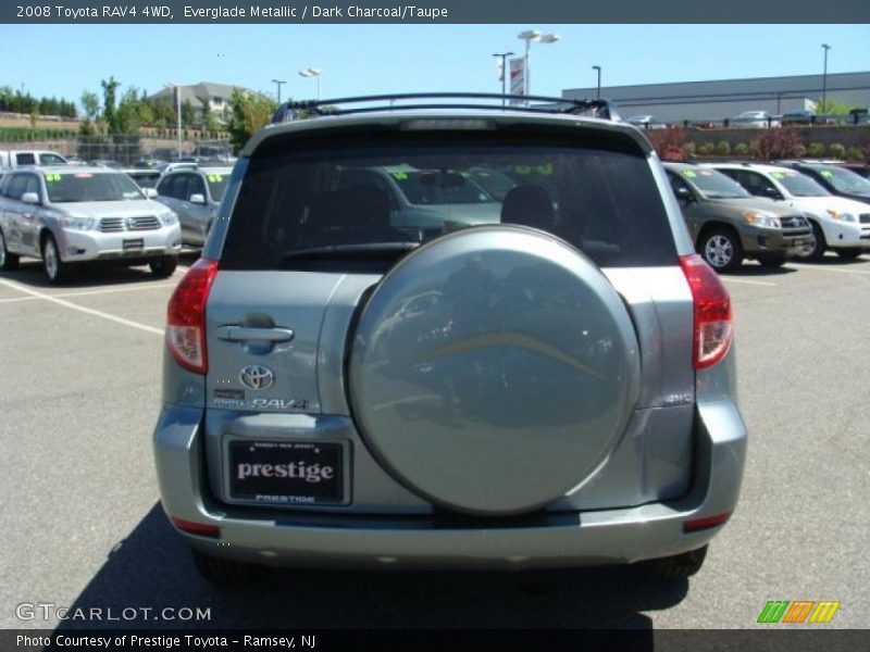 Everglade Metallic / Dark Charcoal/Taupe 2008 Toyota RAV4 4WD