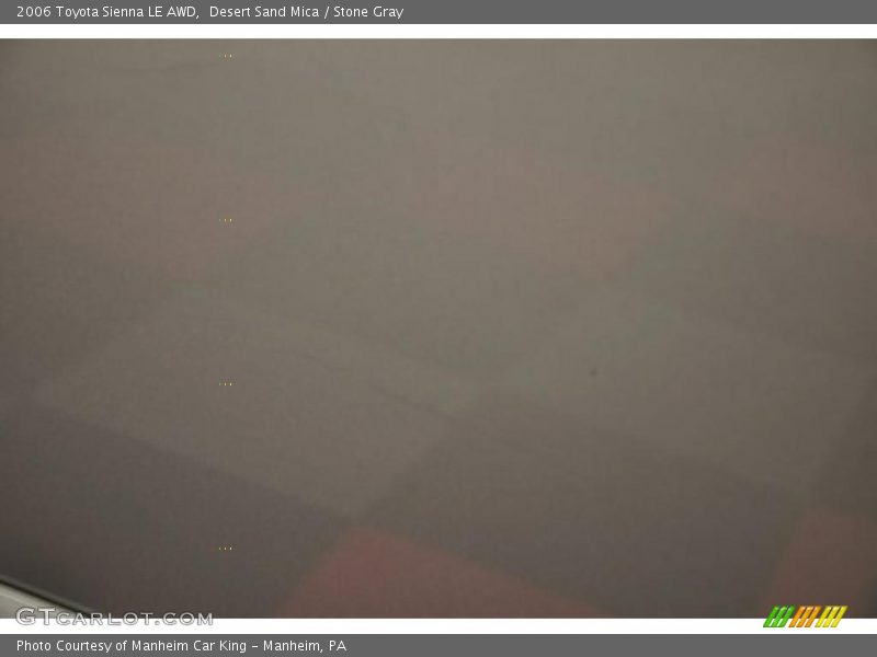 Desert Sand Mica / Stone Gray 2006 Toyota Sienna LE AWD
