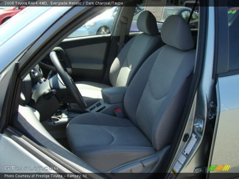 Everglade Metallic / Dark Charcoal/Taupe 2008 Toyota RAV4 4WD