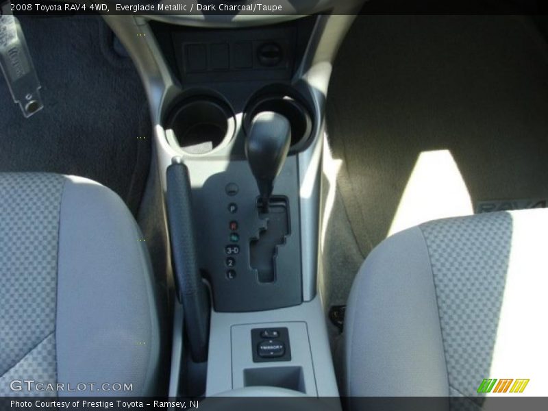 Everglade Metallic / Dark Charcoal/Taupe 2008 Toyota RAV4 4WD