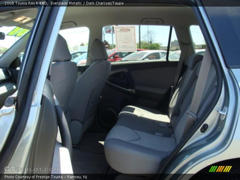 Everglade Metallic / Dark Charcoal/Taupe 2008 Toyota RAV4 4WD