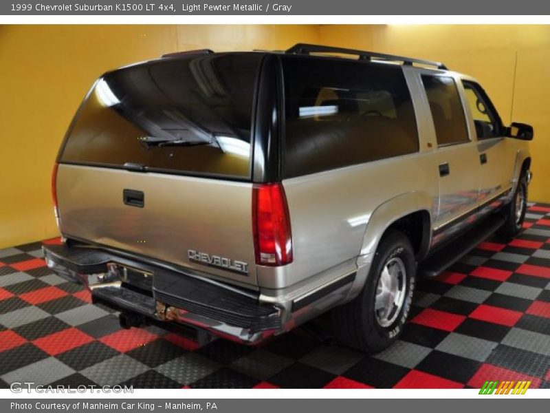 Light Pewter Metallic / Gray 1999 Chevrolet Suburban K1500 LT 4x4