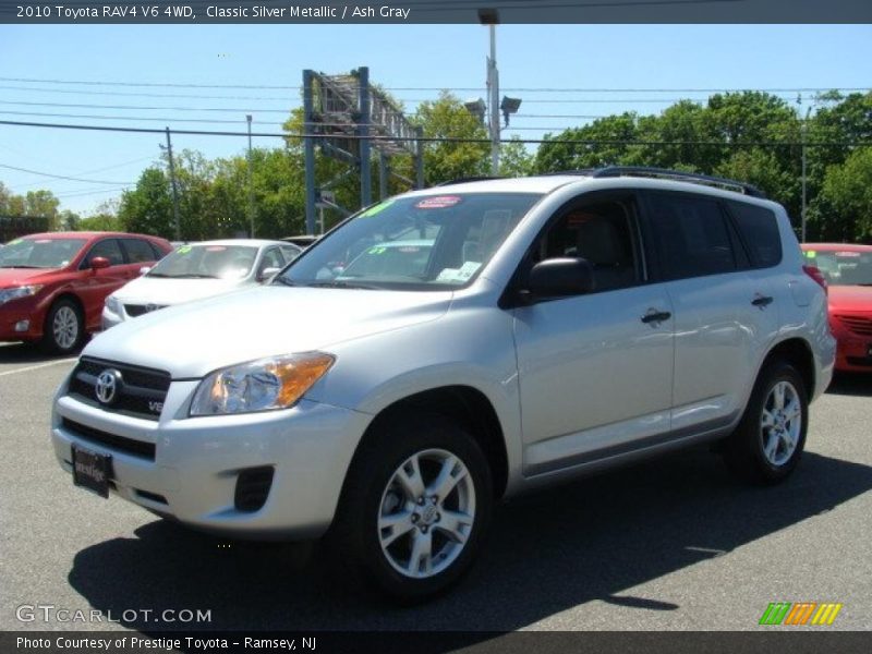 Classic Silver Metallic / Ash Gray 2010 Toyota RAV4 V6 4WD