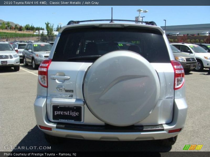 Classic Silver Metallic / Ash Gray 2010 Toyota RAV4 V6 4WD