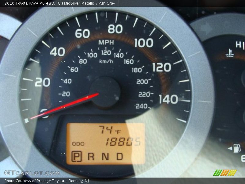 Classic Silver Metallic / Ash Gray 2010 Toyota RAV4 V6 4WD