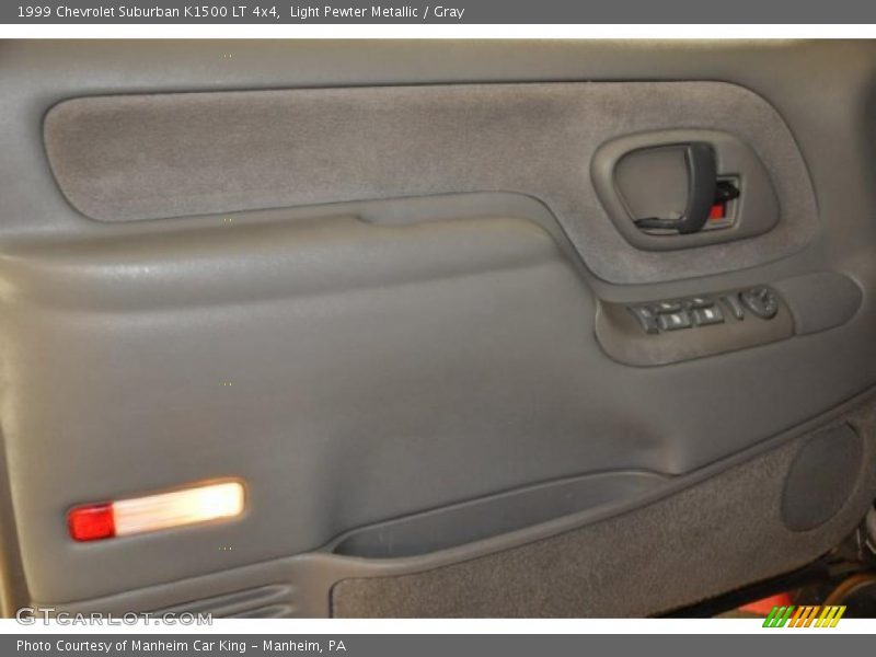 Light Pewter Metallic / Gray 1999 Chevrolet Suburban K1500 LT 4x4