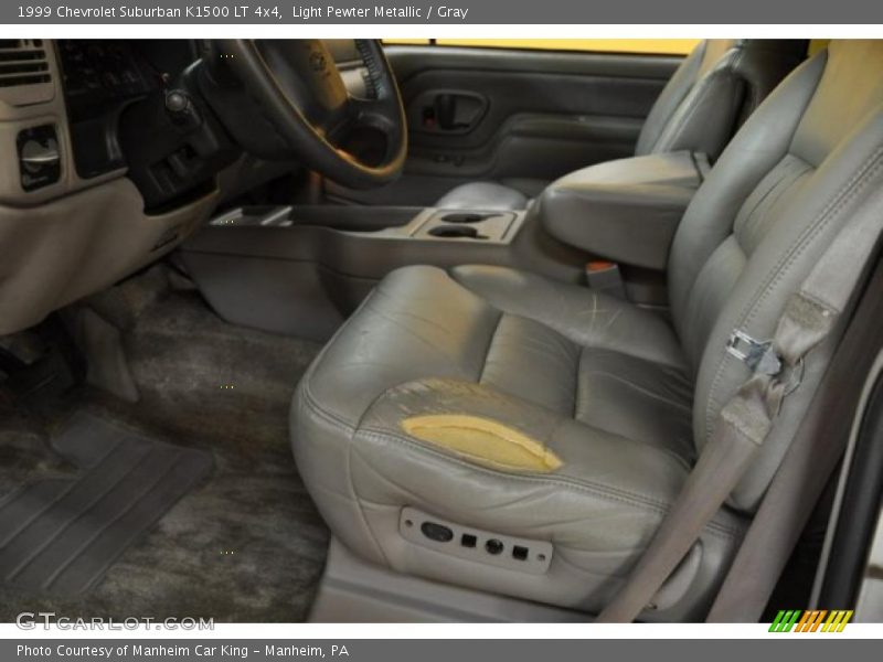  1999 Suburban K1500 LT 4x4 Gray Interior