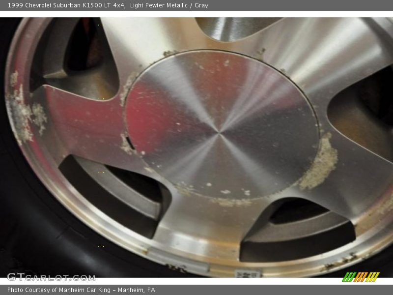 Light Pewter Metallic / Gray 1999 Chevrolet Suburban K1500 LT 4x4