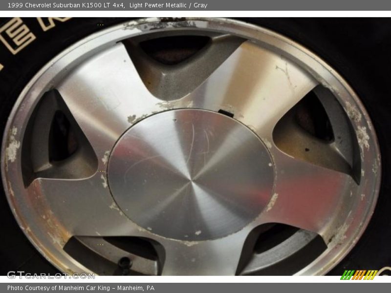 Light Pewter Metallic / Gray 1999 Chevrolet Suburban K1500 LT 4x4