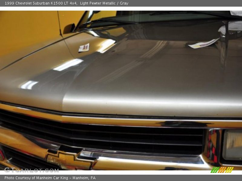 Light Pewter Metallic / Gray 1999 Chevrolet Suburban K1500 LT 4x4