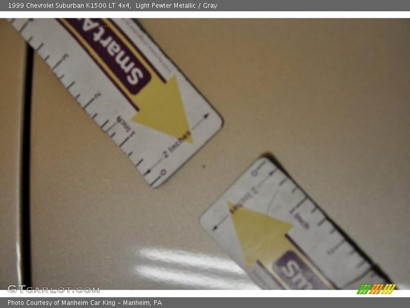 Light Pewter Metallic / Gray 1999 Chevrolet Suburban K1500 LT 4x4