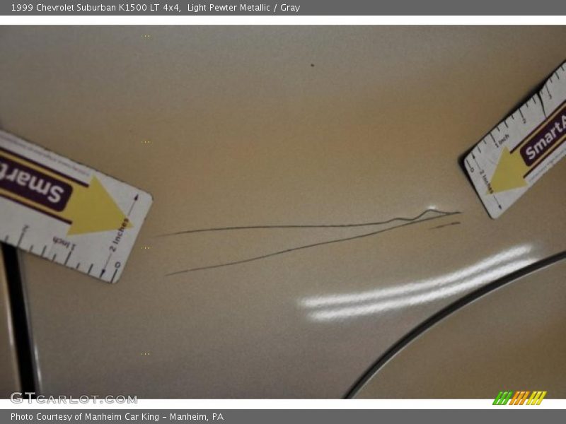 Light Pewter Metallic / Gray 1999 Chevrolet Suburban K1500 LT 4x4