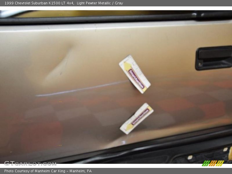 Light Pewter Metallic / Gray 1999 Chevrolet Suburban K1500 LT 4x4