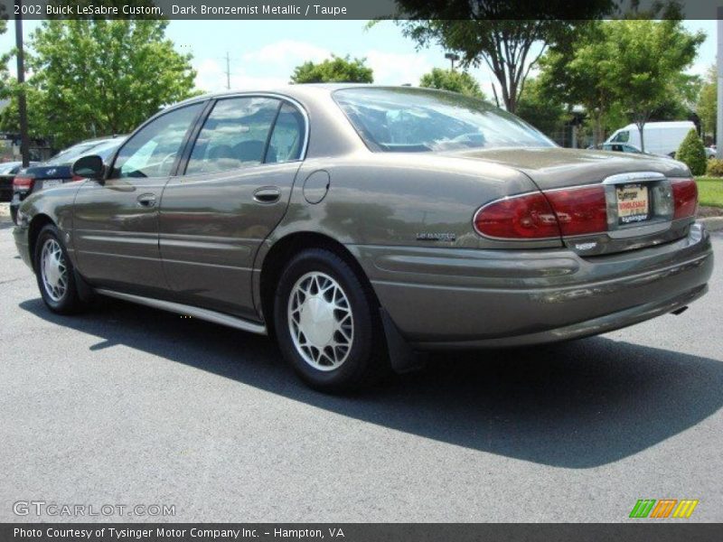 Dark Bronzemist Metallic / Taupe 2002 Buick LeSabre Custom