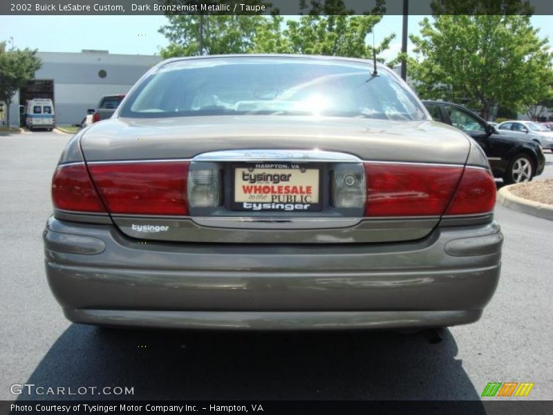 Dark Bronzemist Metallic / Taupe 2002 Buick LeSabre Custom