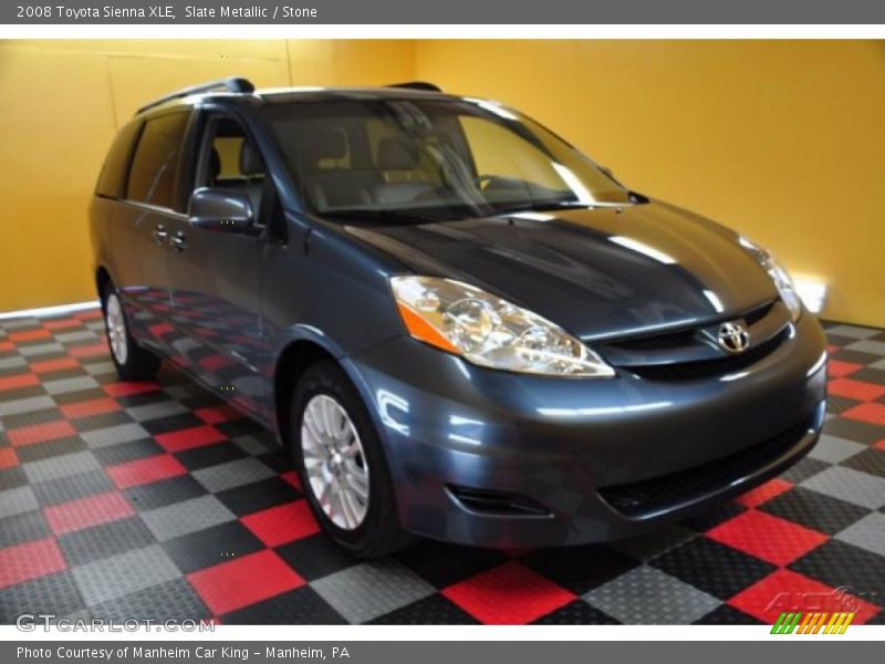 Slate Metallic / Stone 2008 Toyota Sienna XLE