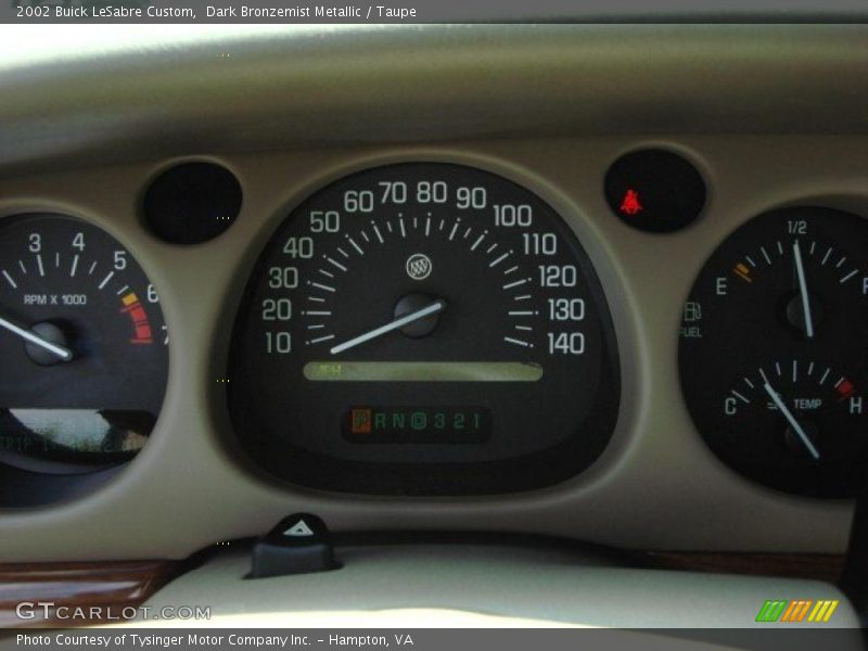 Dark Bronzemist Metallic / Taupe 2002 Buick LeSabre Custom