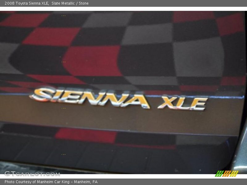 Slate Metallic / Stone 2008 Toyota Sienna XLE