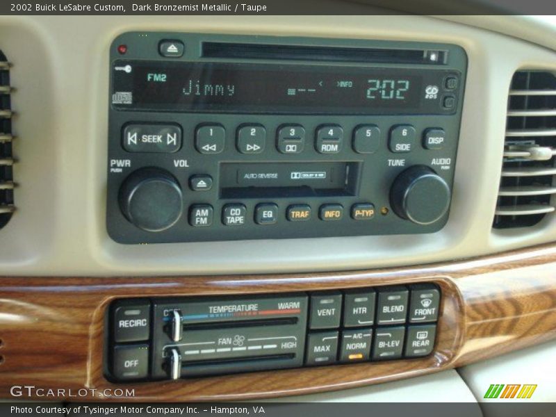 Dark Bronzemist Metallic / Taupe 2002 Buick LeSabre Custom